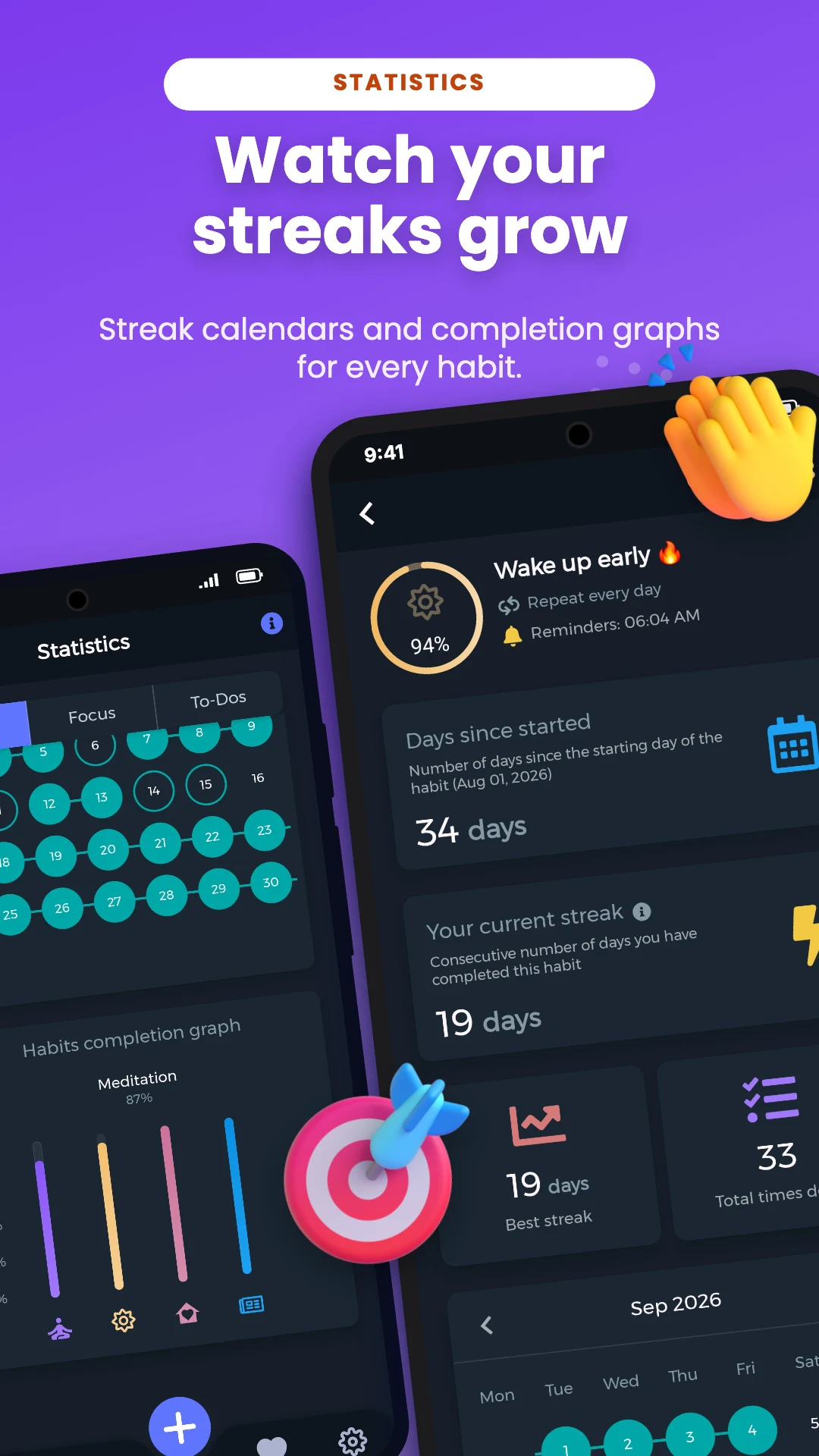 Habit Tracker: Routine & Goals screenshot