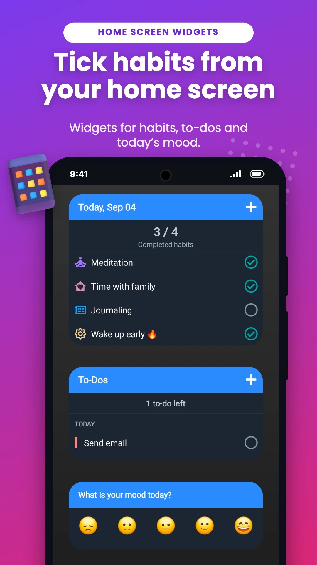 Habit Tracker: Routine & Goals screenshot